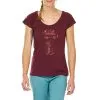 Camiseta De Escalada Y Montaña Manga Corta Mujer Simond Vertika Burdeos -tienda de equipos de fitness camiseta de escalada y montaa manga corta mujer simond vertika burdeos