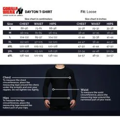 Gorilla Wear Camiseta De Manga Corta - Dayton -tienda de equipos de fitness camiseta de manga corta dayton 4