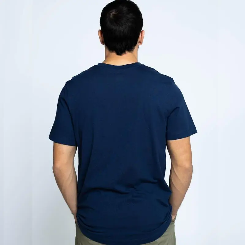 THE RUNNING REPUBLIC Camiseta De Manga Corta De Algodón Reciclado De Barcelona 92 De Hombre TRR Azul 4 THE RUNNING REPUBLIC Camiseta De Manga Corta De Algodón Reciclado De Barcelona 92 De Hombre TRR Azul - Imagen 2