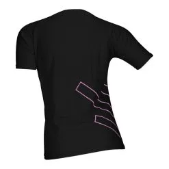 R-EVENGE Camiseta De Manga Corta Mujer Fitness Running Cardio Negra -tienda de equipos de fitness camiseta de manga corta mujer fitness running cardio negra 2