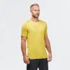 Camiseta De Montaña Y Trekking Manga Corta Lana Merino Hombre Forclaz MT500 -tienda de equipos de fitness camiseta de montaa y trekking manga corta lana merino hombre forclaz mt500