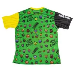 CAMISETA DE RUNNING #COMOUNACABRA Para MUJER - KAMUABU Color Verde 90grs -tienda de equipos de fitness camiseta de running comounacabra para mujer kamuabu color verde 90grs 1