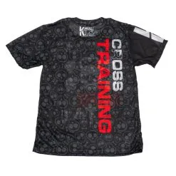 CAMISETA DE RUNNING #WORKTIME Para MUJER - KAMUABU Color Negra 90grs -tienda de equipos de fitness camiseta de running worktime para mujer kamuabu color negra 90grs 1