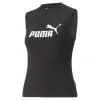 Camiseta De Tirantes Mujer Essentials Slim Logo PUMA -tienda de equipos de fitness camiseta de tirantes mujer essentials slim logo puma