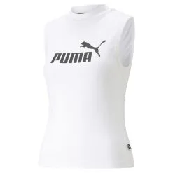 Camiseta De Tirantes Mujer Essentials Slim Logo PUMA -tienda de equipos de fitness camiseta de tirantes mujer essentials slim logo puma 5