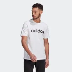 ADIDAS Camiseta Essentials Embroidered Linear Logo -tienda de equipos de fitness camiseta essentials embroidered linear logo 2