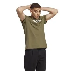 Camiseta Fitness Adidas Hombre Verde -tienda de equipos de fitness camiseta fitness adidas hombre verde 4