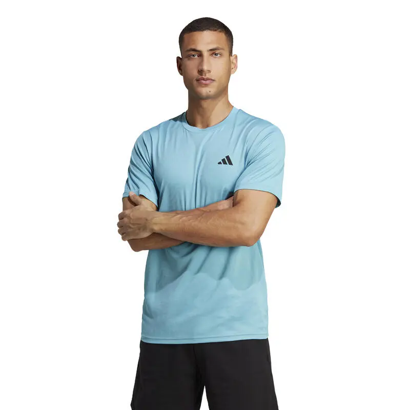 Camiseta Fitness Cardio Adidas Hombre Azul 3 Camiseta Fitness Cardio Adidas Hombre Azul