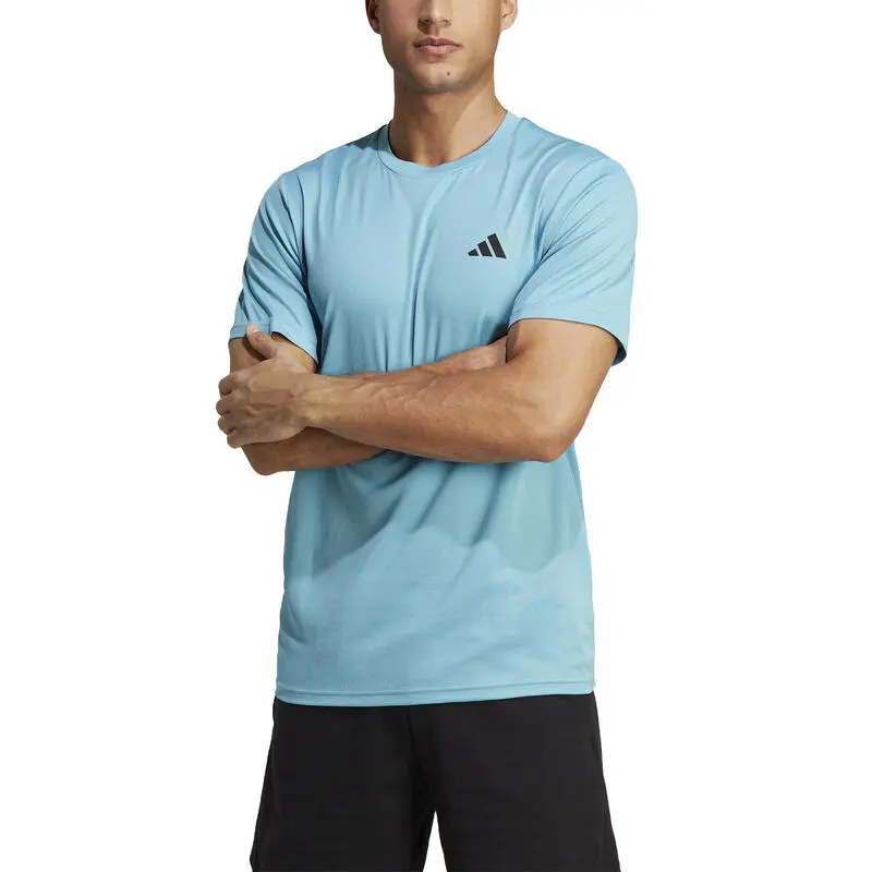 Camiseta Fitness Cardio Adidas Hombre Azul 5 Camiseta Fitness Cardio Adidas Hombre Azul - Imagen 3