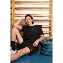 Camiseta Fitness Manga Corta Algodón Hombre Scalpers Adn 32893 Negro -tienda de equipos de fitness camiseta fitness manga corta algodon hombre scalpers adn 32893 negro 2