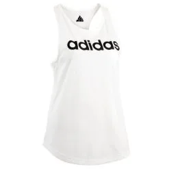 Camiseta Fitness Sin Mangas 100% Algodón Mujer Adidas Linear Blanco 11 Camiseta Fitness Sin Mangas 100% Algodón Mujer Adidas Linear Blanco -tienda de equipos de fitness camiseta fitness sin mangas 100 algodon mujer adidas linear blanco 4