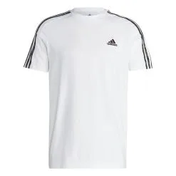 Camiseta Fitness Soft Training Adidas Hombre Blanco Camu -tienda de equipos de fitness camiseta fitness soft training adidas hombre blanco camu 1