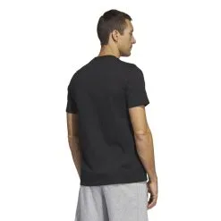 Camiseta Fitness Soft Training Adidas Hombre Negro Camuflaje -tienda de equipos de fitness camiseta fitness soft training adidas hombre negro camuflaje 4