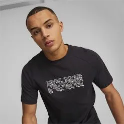 Camiseta Hombre DYNA-MIX Graphic PUMA -tienda de equipos de fitness camiseta hombre dyna mix graphic puma 4