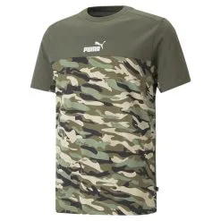 Camiseta Hombre Essentials Block Camo PUMA -tienda de equipos de fitness camiseta hombre essentials block camo puma 5