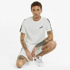 Camiseta Hombre PUMA Essentials+ Tape Blanco 10 Camiseta Hombre PUMA Essentials+ Tape Blanco -tienda de equipos de fitness camiseta hombre puma essentials tape blanco 3