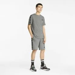 Camiseta Hombre PUMA Essentials+ Tape Gris -tienda de equipos de fitness camiseta hombre puma essentials tape gris 3