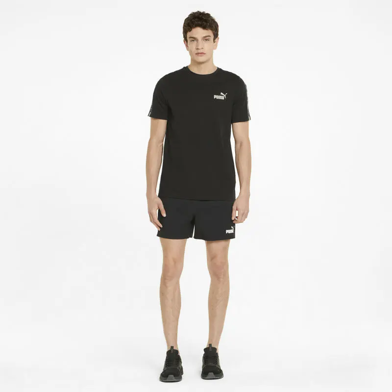 Camiseta Hombre PUMA Essentials+ Tape Negro 6 Camiseta Hombre PUMA Essentials+ Tape Negro - Imagen 4