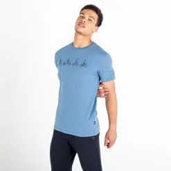 Dare 2b Camiseta Integral II Evolución Para Hombre Azul Estelar -tienda de equipos de fitness camiseta integral ii evolucion para hombre azul estelar 2