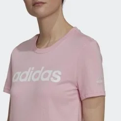 ADIDAS Camiseta LOUNGEWEAR Essentials Slim Logo -tienda de equipos de fitness camiseta loungewear essentials slim logo 4