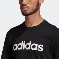 Camiseta Manga Corta Adidas Fitness Linear Negro 10 Camiseta Manga Corta Adidas Fitness Linear Negro -tienda de equipos de fitness camiseta manga corta adidas fitness linear negro 3