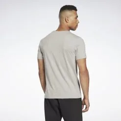 Camiseta Manga Corta Algodón Hombre Reebok Identity Big Logo Gris -tienda de equipos de fitness camiseta manga corta algodon hombre reebok identity big logo gris 3