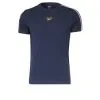 Camiseta Manga Corta Algodón Hombre Reebok Workout Ready Piping Azul -tienda de equipos de fitness camiseta manga corta algodon hombre reebok workout ready piping azul
