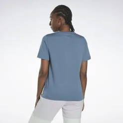 Camiseta Manga Corta Mujer Reebok Identity Floral Azul 10 Camiseta Manga Corta Mujer Reebok Identity Floral Azul -tienda de equipos de fitness camiseta manga corta mujer reebok identity floral azul 3