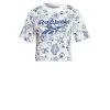 Camiseta Manga Corta Mujer Reebok Identity Floral Blanco 2 Camiseta Manga Corta Mujer Reebok Identity Floral Blanco -tienda de equipos de fitness camiseta manga corta mujer reebok identity floral blanco