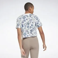 Camiseta Manga Corta Mujer Reebok Identity Floral Blanco 10 Camiseta Manga Corta Mujer Reebok Identity Floral Blanco -tienda de equipos de fitness camiseta manga corta mujer reebok identity floral blanco 3