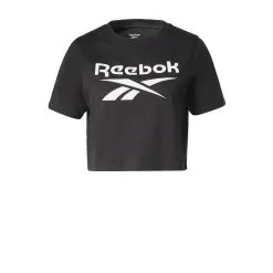 Camiseta Manga Corta Mujer Reebok Identity Negro