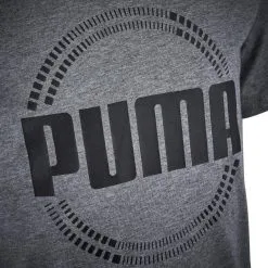 Camiseta Manga Corta Puma Gimnasia Niño Y Niña Gris 9 Camiseta Manga Corta Puma Gimnasia Niño Y Niña Gris -tienda de equipos de fitness camiseta manga corta puma gimnasia nio y nia gris 3