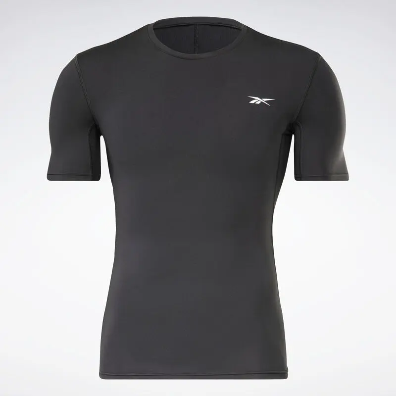 Camiseta Manga Corta Speedwick Hombre Reebok Workout Ready Compression Negro 4 Camiseta Manga Corta Speedwick Hombre Reebok Workout Ready Compression Negro - Imagen 2
