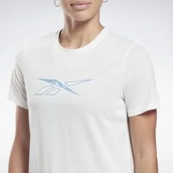 Camiseta Manga Corta Speedwick Mujer Reebok Workout Ready Supremium Blanco -tienda de equipos de fitness camiseta manga corta speedwick mujer reebok workout ready supremium blanco 9