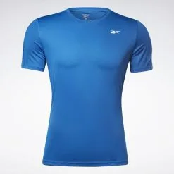 Camiseta Manga Corta Transpirable Speedwick Hombre Reebok Training Tech Azul -tienda de equipos de fitness camiseta manga corta transpirable speedwick hombre reebok training tech azul 1