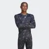 ADIDAS Camiseta Manga Larga Techfit Allover Print Training -tienda de equipos de fitness camiseta manga larga techfit allover print training