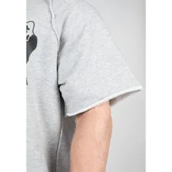 Camiseta Musculación Manga Corta Hombre GORILLA WEAR Classic Work Out Gris -tienda de equipos de fitness camiseta musculacion manga corta hombre gorilla wear classic work out gris 3