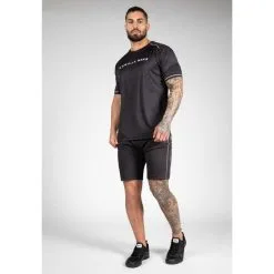 Camiseta Musculación Manga Corta Poliéster Hombre GORILLA WEAR Fremont Negro 10 Camiseta Musculación Manga Corta Poliéster Hombre GORILLA WEAR Fremont Negro -tienda de equipos de fitness camiseta musculacion manga corta poliester hombre gorilla wear fremont negro 2