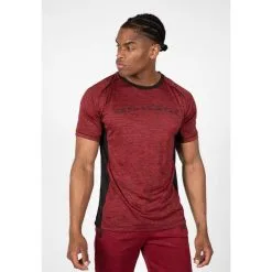 Camiseta Musculación Manga Corta Poliéster Hombre GORILLA WEAR Fremont Negro 13 Camiseta Musculación Manga Corta Poliéster Hombre GORILLA WEAR Fremont Negro -tienda de equipos de fitness camiseta musculacion manga corta poliester hombre gorilla wear fremont rojo