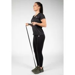 Camiseta Musculación Manga Corta Poliéster Mujer GORILLA WEAR Elmira Negro 10 Camiseta Musculación Manga Corta Poliéster Mujer GORILLA WEAR Elmira Negro -tienda de equipos de fitness camiseta musculacion manga corta poliester mujer gorilla wear elmira negro 2