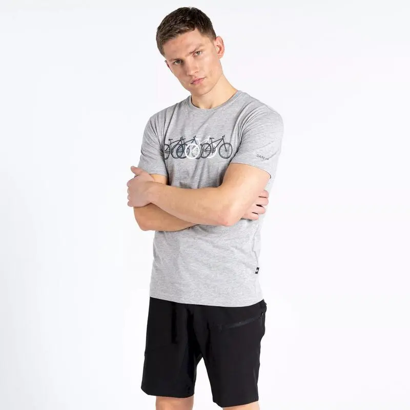 Dare 2b Camiseta Perpetuate Bici Para Hombre Gris Ceniza 6 Dare 2b Camiseta Perpetuate Bici Para Hombre Gris Ceniza - Imagen 4
