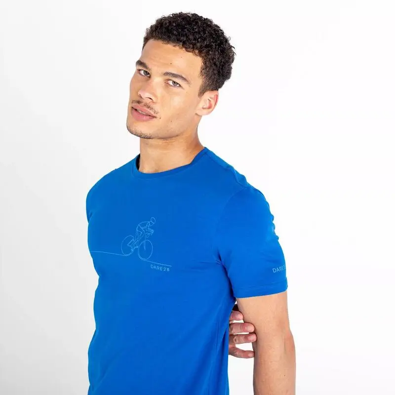 Dare 2b Camiseta Perpetuate Ciclismo Para Hombre Azul Snorkel 5 Dare 2b Camiseta Perpetuate Ciclismo Para Hombre Azul Snorkel - Imagen 3