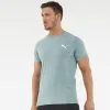 CAMISETA PUMA FITNESS ALGODÓN AZUL - HOMBRE -tienda de equipos de fitness camiseta puma fitness algodon azul hombre