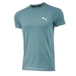 CAMISETA PUMA FITNESS ALGODÓN AZUL - HOMBRE -tienda de equipos de fitness camiseta puma fitness algodon azul hombre 4