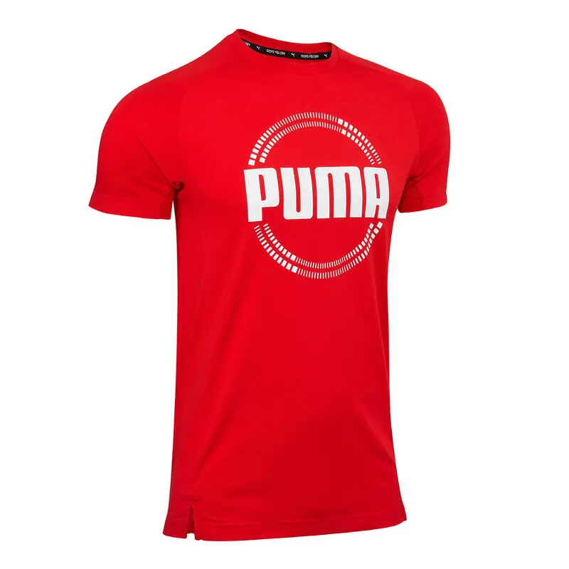 CAMISETA PUMA FITNESS ALGODÓN BLANCO- HOMBRE 3 CAMISETA PUMA FITNESS ALGODÓN BLANCO- HOMBRE