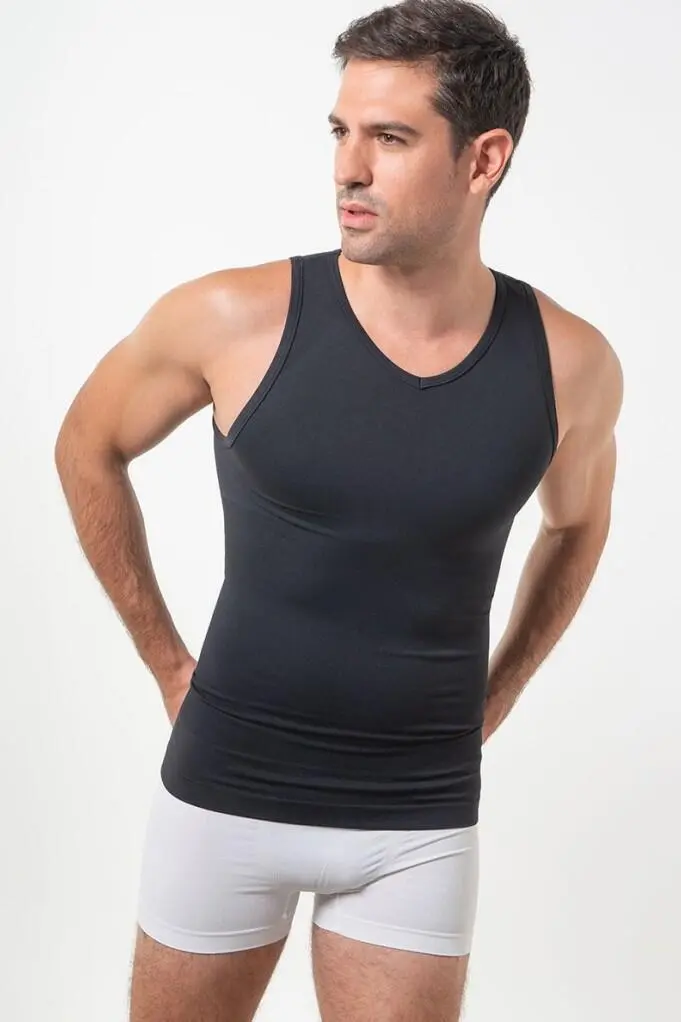 Camiseta Reductora Sin Costuras Con Fibra Emana, Speed Anaissa 5 Camiseta Reductora Sin Costuras Con Fibra Emana, Speed Anaissa - Imagen 3