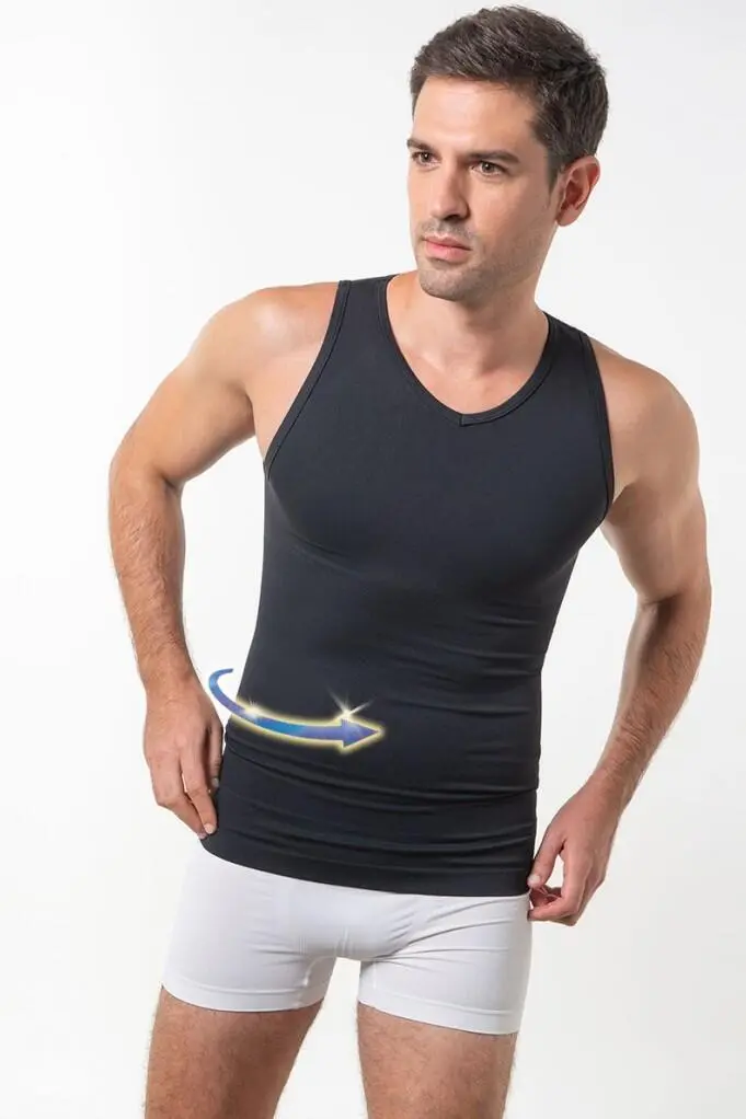 Camiseta Reductora Sin Costuras Con Fibra Emana, Speed Anaissa 6 Camiseta Reductora Sin Costuras Con Fibra Emana, Speed Anaissa - Imagen 4