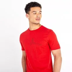 Dare 2b Camiseta Relic Running Para Hombre Rojo Peligro -tienda de equipos de fitness camiseta relic running para hombre rojo peligro 2