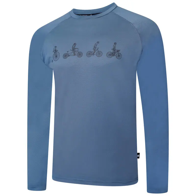 Dare 2b Camiseta Righteous II Evolución De Manga Larga Para Hombre Azul Estelar 5 Dare 2b Camiseta Righteous II Evolución De Manga Larga Para Hombre Azul Estelar - Imagen 3