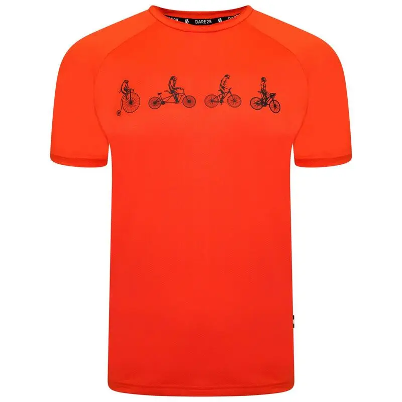 Dare 2b Camiseta Righteous II Evolución De Reciclado Para Hombre Salmón Quemado 3 Dare 2b Camiseta Righteous II Evolución De Reciclado Para Hombre Salmón Quemado